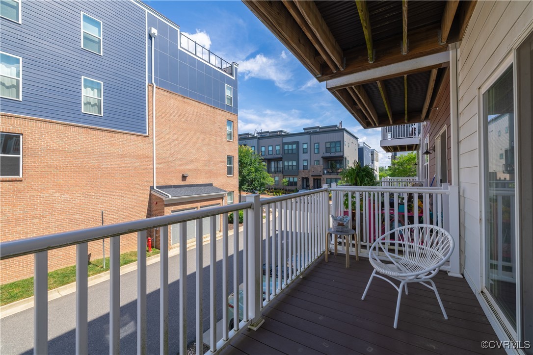 5329 Old Main Street, Unit A Henrico, VA 23231 - Photo 3 of 39 a view of a balcony with furniture