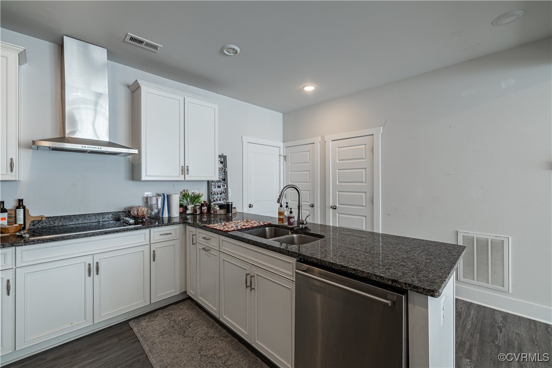 5329 Old Main Street, Unit A Henrico, VA 23231 - Photo 10 of 39 a kitchen with a sink dishwasher and cabinets
