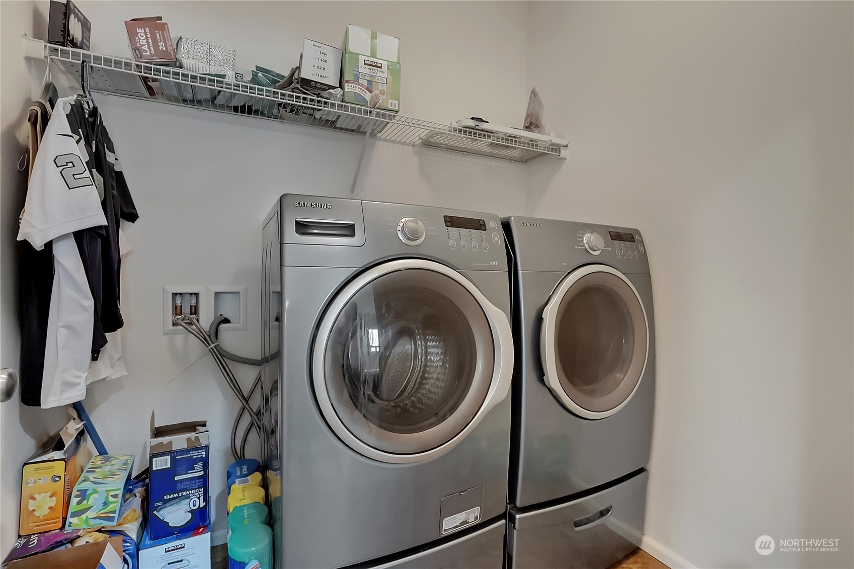 16004 24th Street East Lake Tapps, WA 98391 - Photo 26 of 32 a utility room with dryer and washer