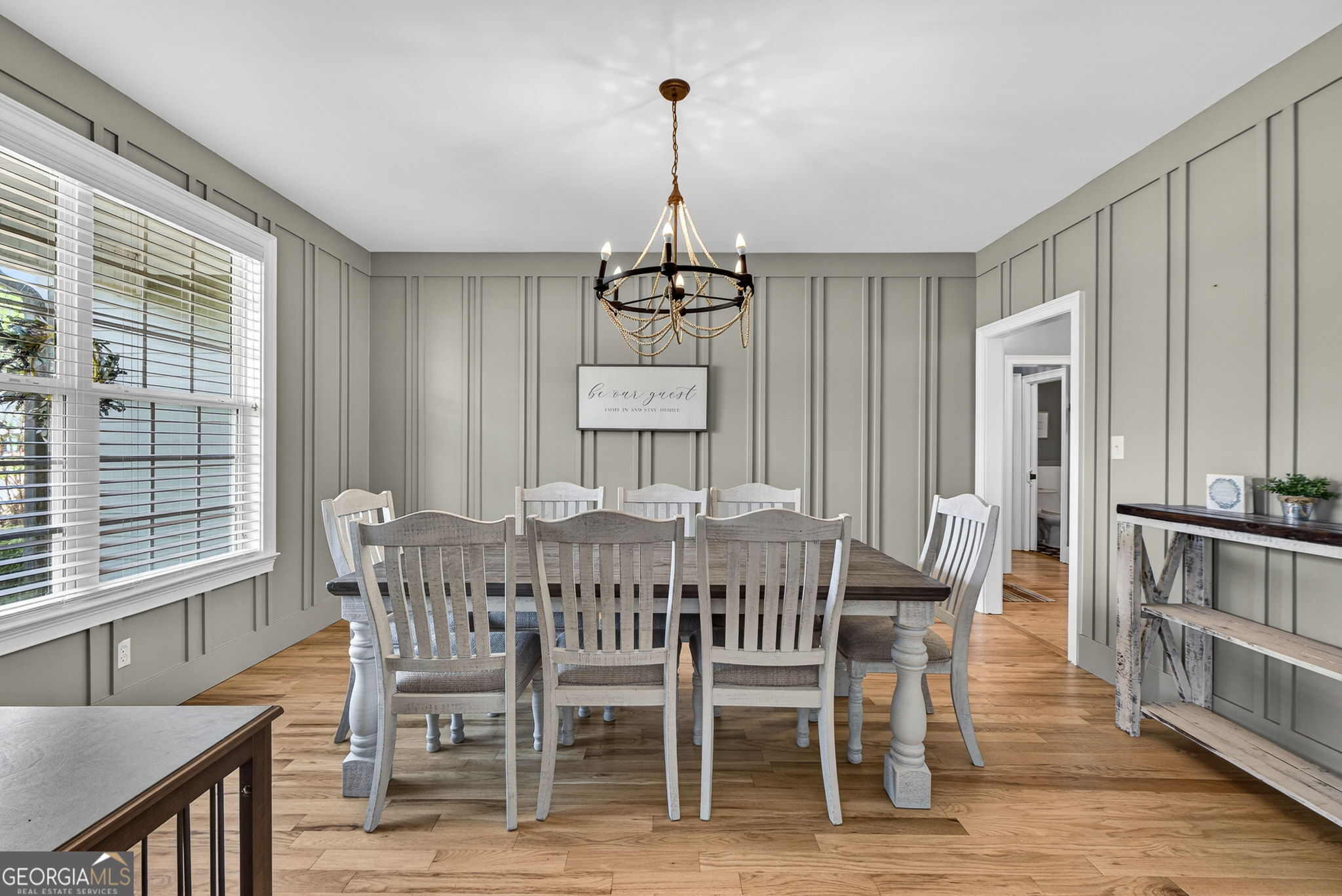 130 Derby Drive Forsyth, GA 31029 - Photo 26 of 97 a view of a dining room with furniture window and wooden floor
