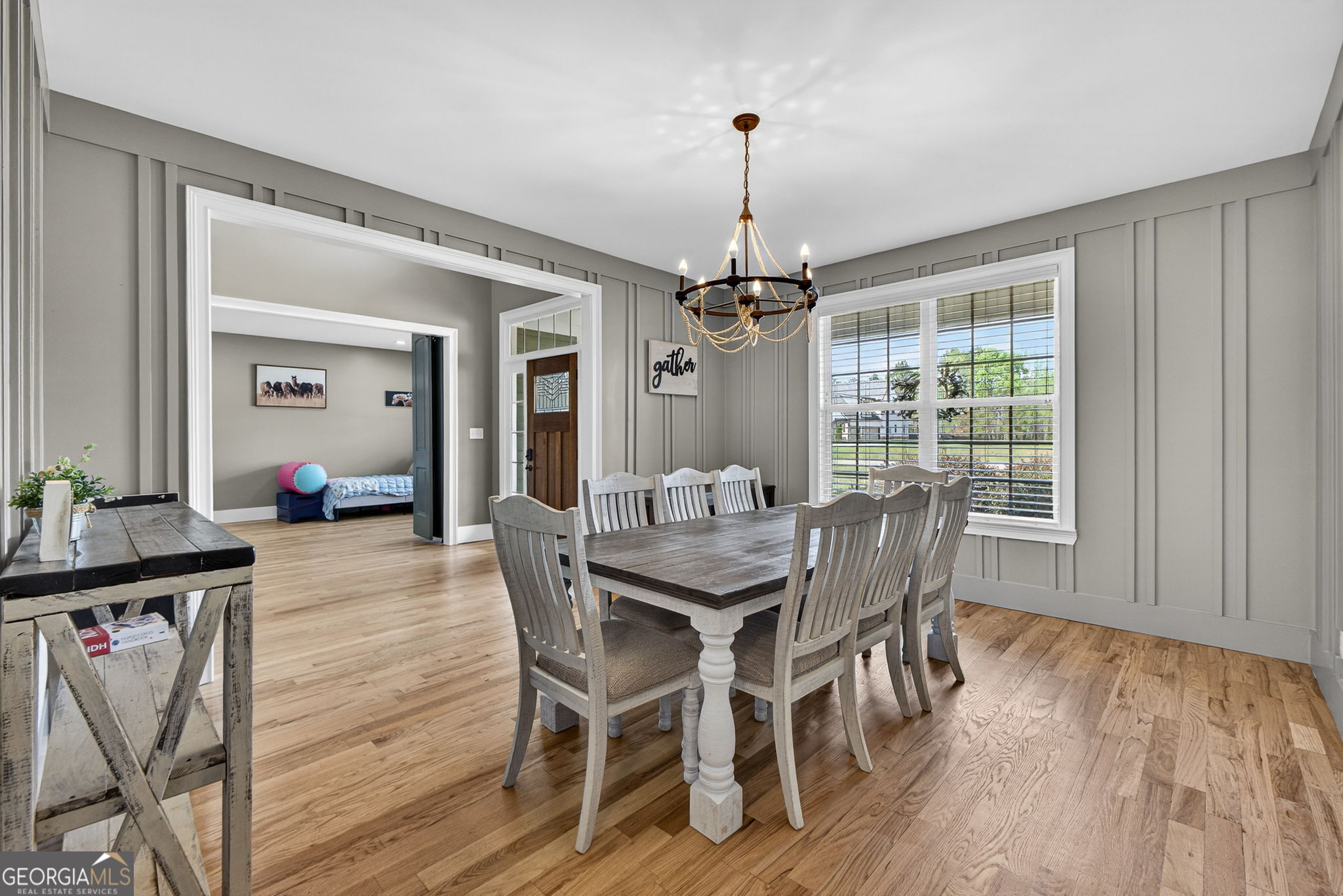 130 Derby Drive Forsyth, GA 31029 - Photo 27 of 97 a view of a dining room with furniture window and wooden floor