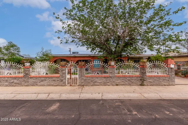 a view of street along with trees