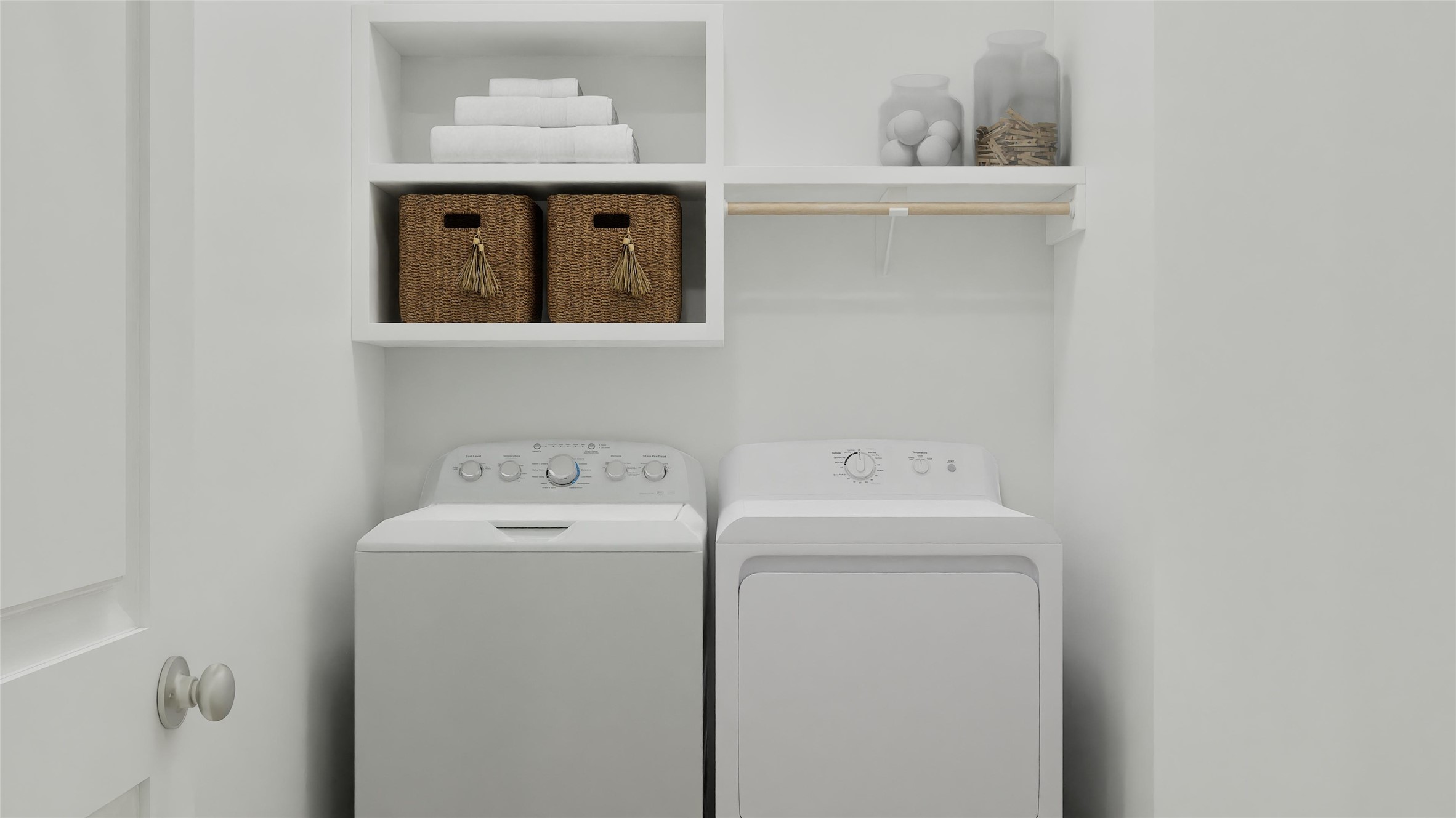 1921 Peaceful Porch Way Georgetown, TX 78633 - Photo 24 of 34 a utility room with dryer and washer