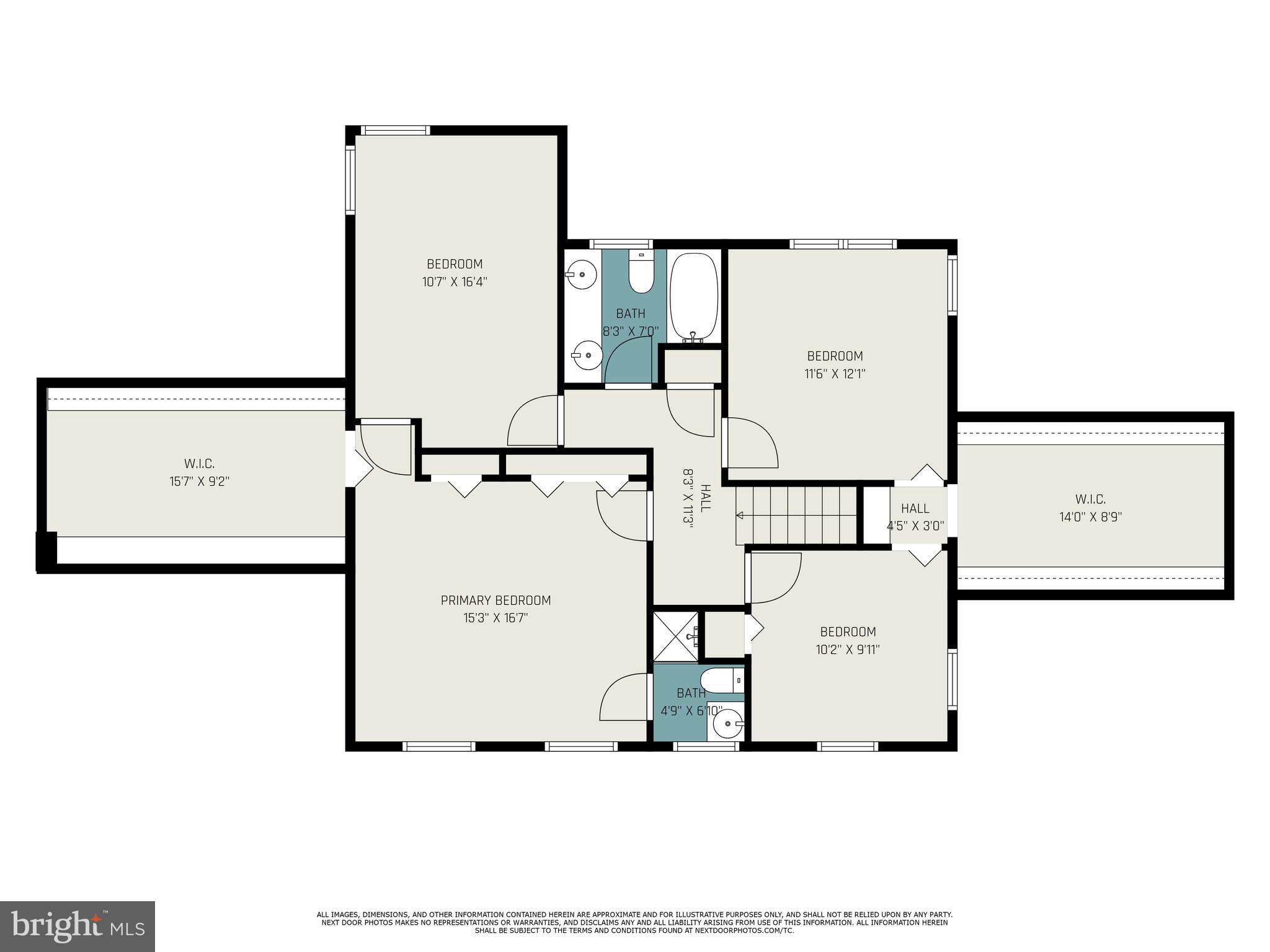 4482 Nantucket Road Harrisburg, PA 17112 - Photo 39 of 40 Floor Plan 2nd Floor