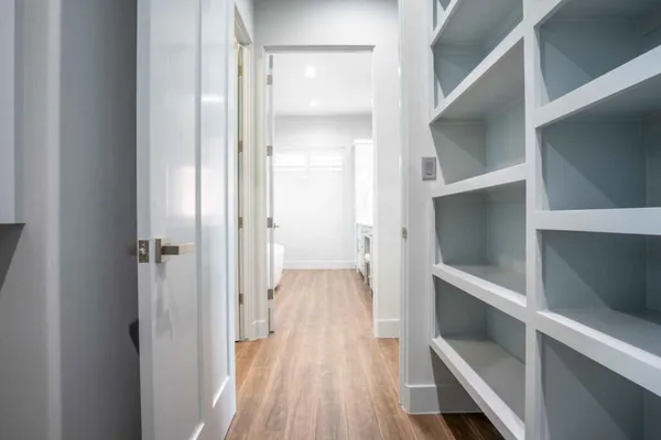 a view of closet