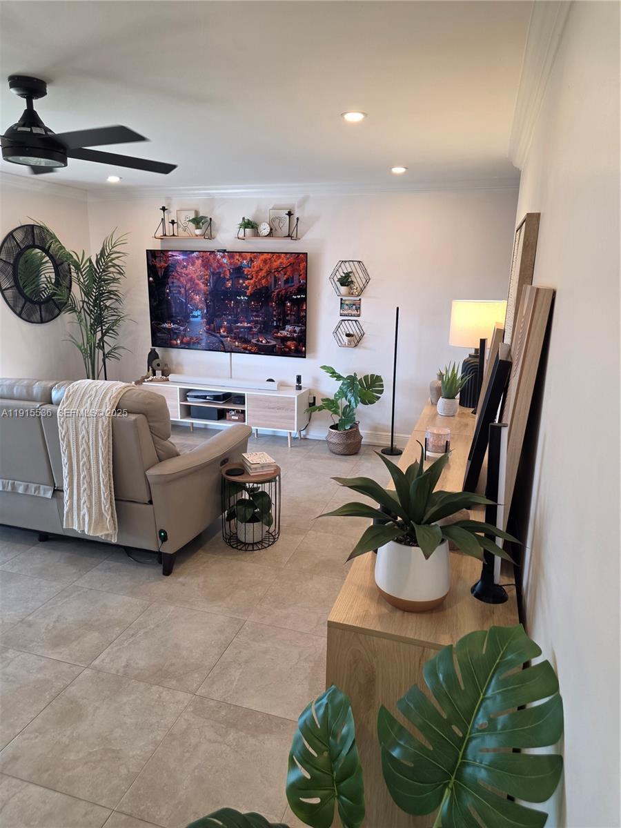 10110 Southwest 20th Street Miami, FL 33165 - Photo 14 of 20 a living room with furniture and a couch