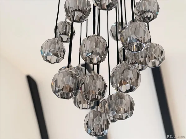 a close view of door lock