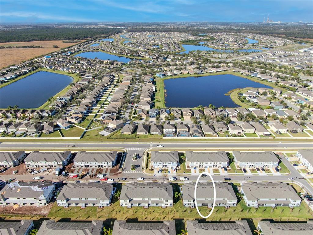 14348 Editors Note Street Ruskin, FL 33573 - Photo 28 of 29 a view of a city with an ocean view