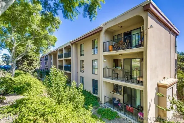 a front view of a building with street