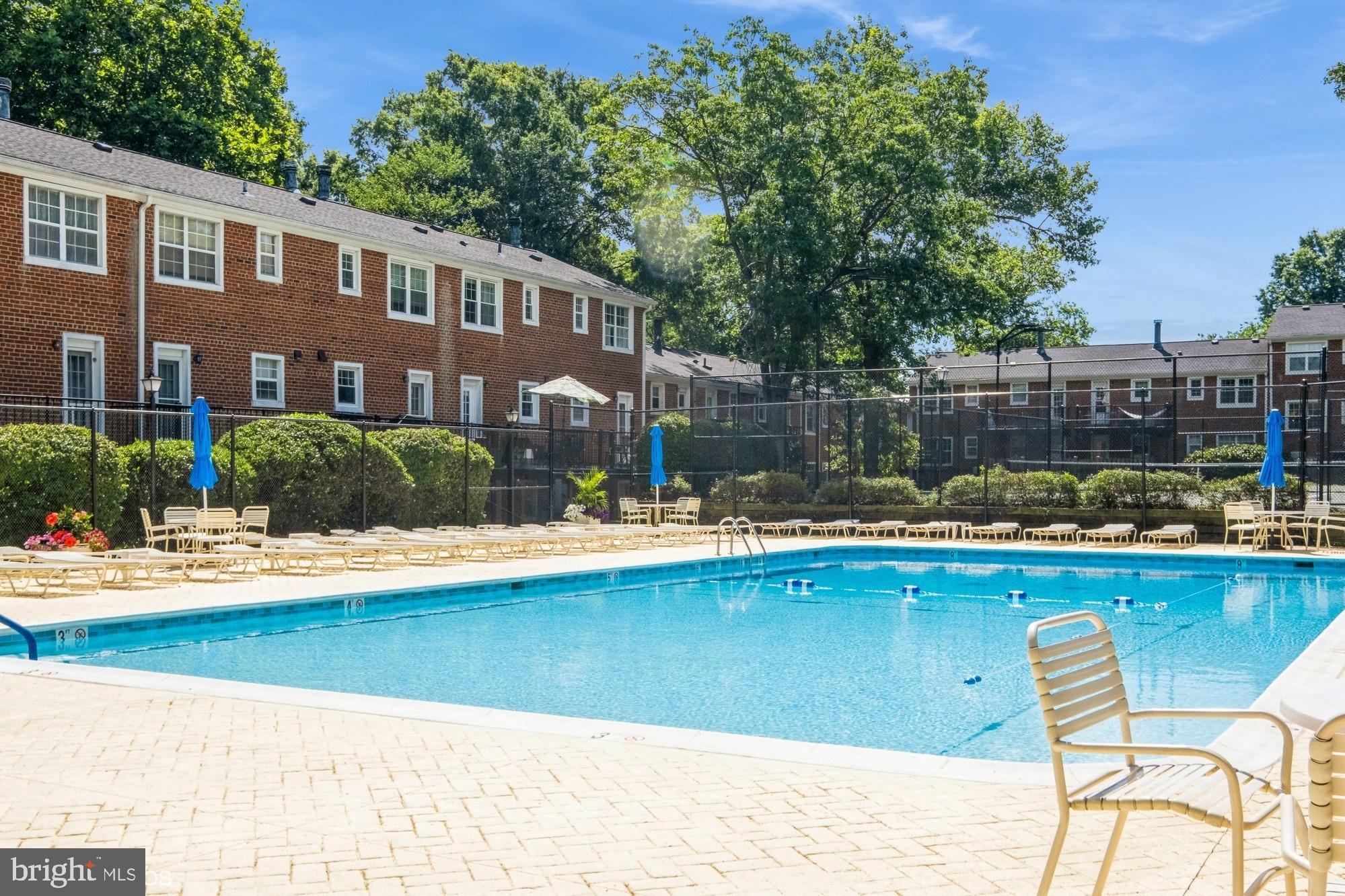 4646 28th Road South, Unit A Arlington, VA 22206 - Photo 29 of 38 Walk over to the private outdoor swimming pool
