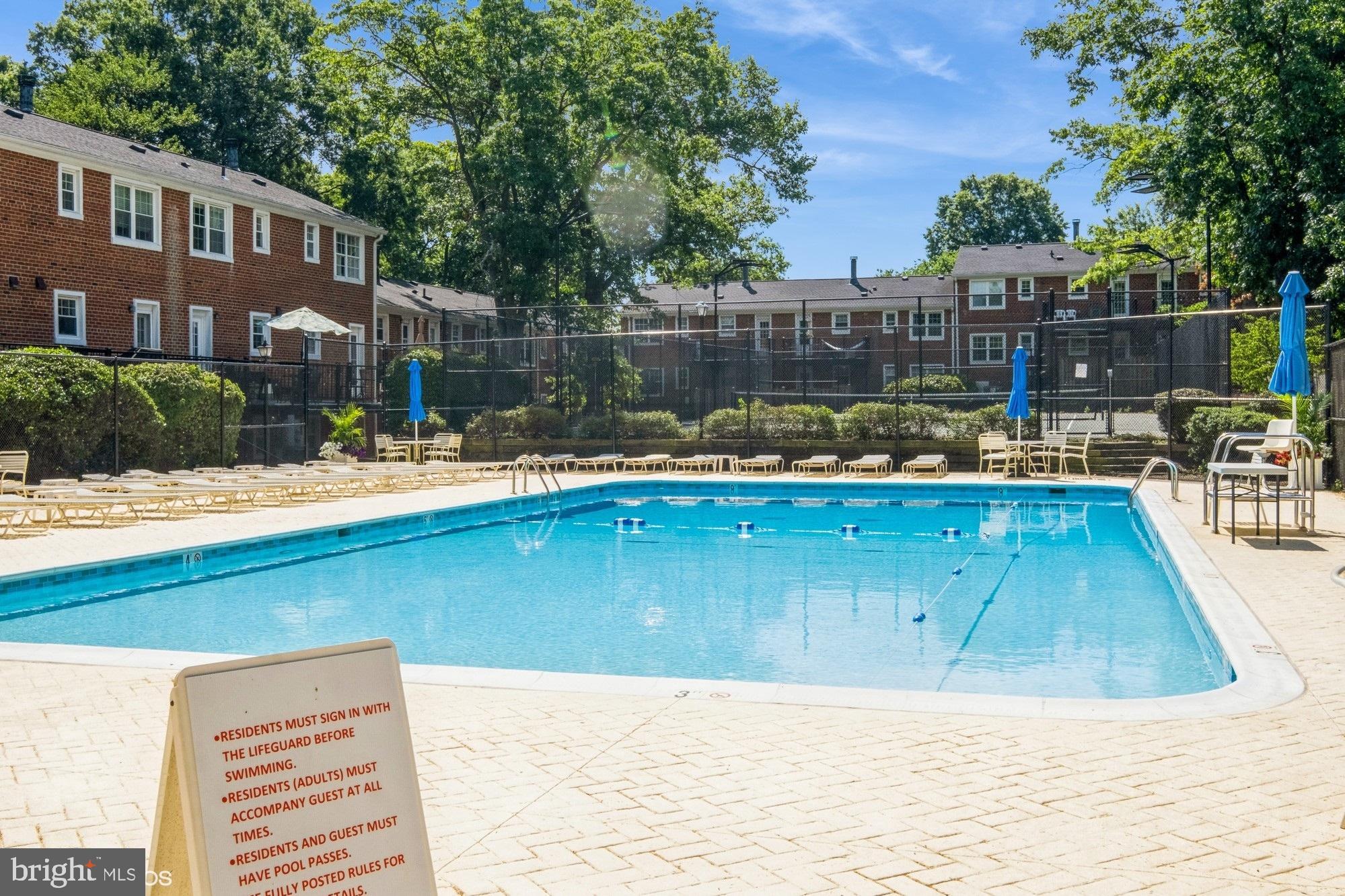 4646 28th Road South, Unit A Arlington, VA 22206 - Photo 30 of 38 Vacation at home this summer at the POOL!