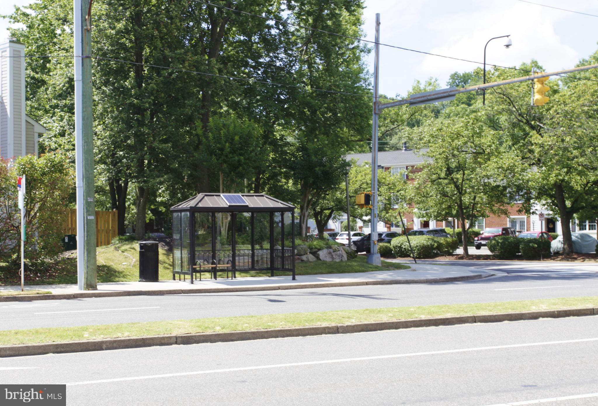 4646 28th Road South, Unit A Arlington, VA 22206 - Photo 35 of 38 C7 bus stop at the corner for a quick DC commute!