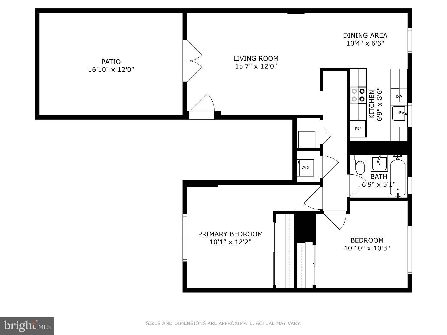 4646 28th Road South, Unit A Arlington, VA 22206 - Photo 38 of 38 Awesome floor plan for the main level unit