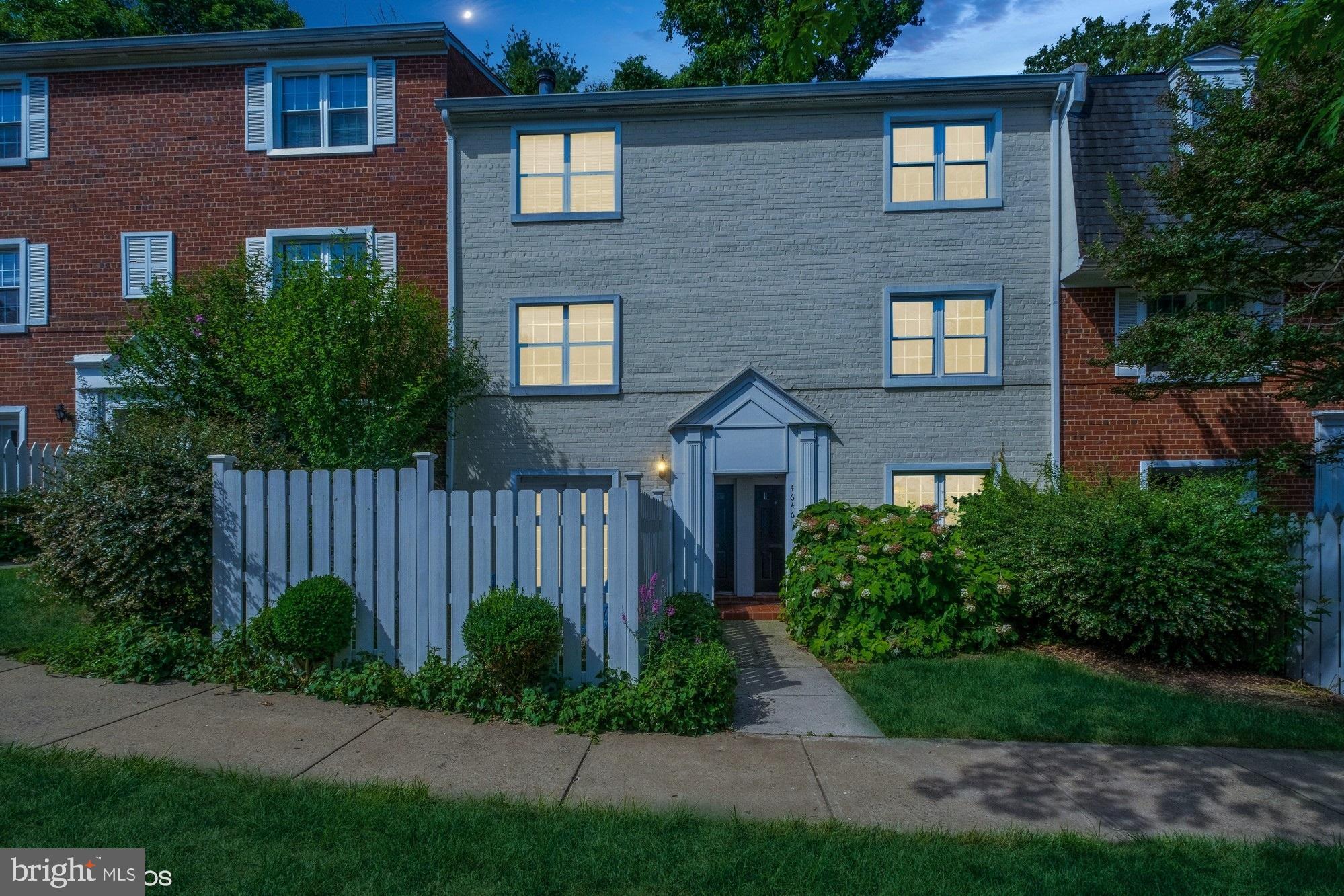 4646 28th Road South, Unit A Arlington, VA 22206 - Photo 5 of 38 Evening view of the entrance to your new home!