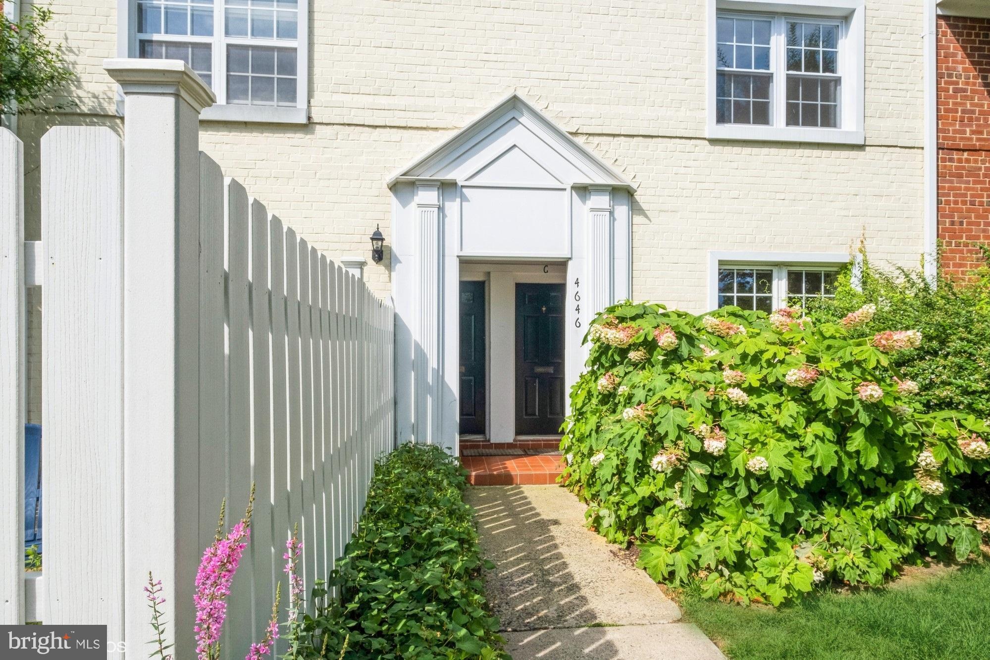4646 28th Road South, Unit A Arlington, VA 22206 - Photo 7 of 38 Welcome friends & family at the portico entrance