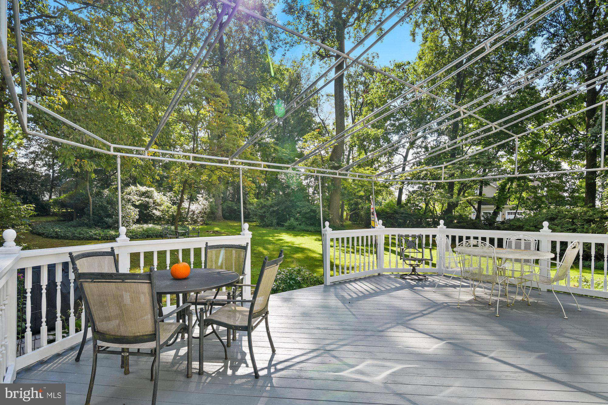 13907 Foxland Road Phoenix, MD 21131 - Photo 6 of 48 Expansive rear deck is perfect for dining alfresco
