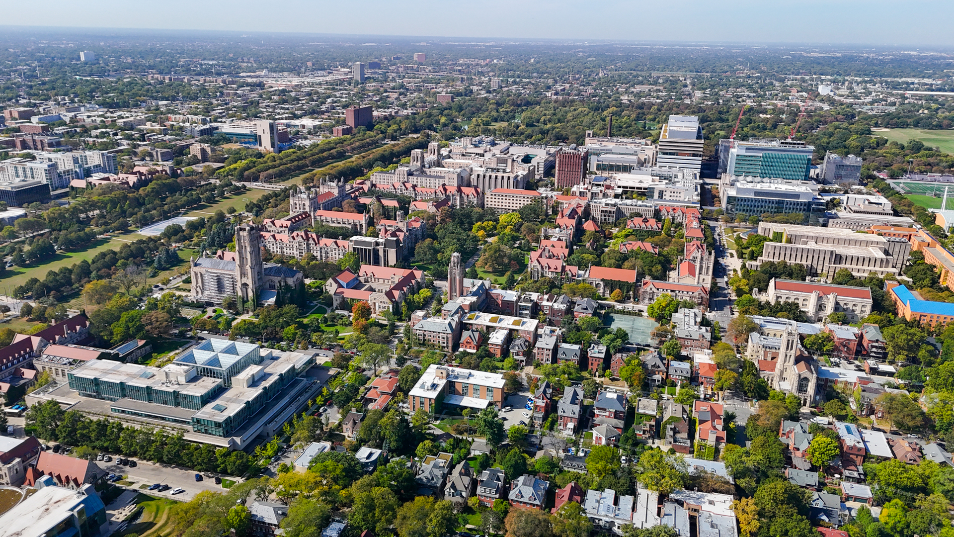 1000 East 53rd Street, Unit 215 Chicago, IL 60615 - Photo 17 of 17 an aerial view of a city