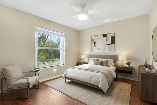 a view of city with ocean