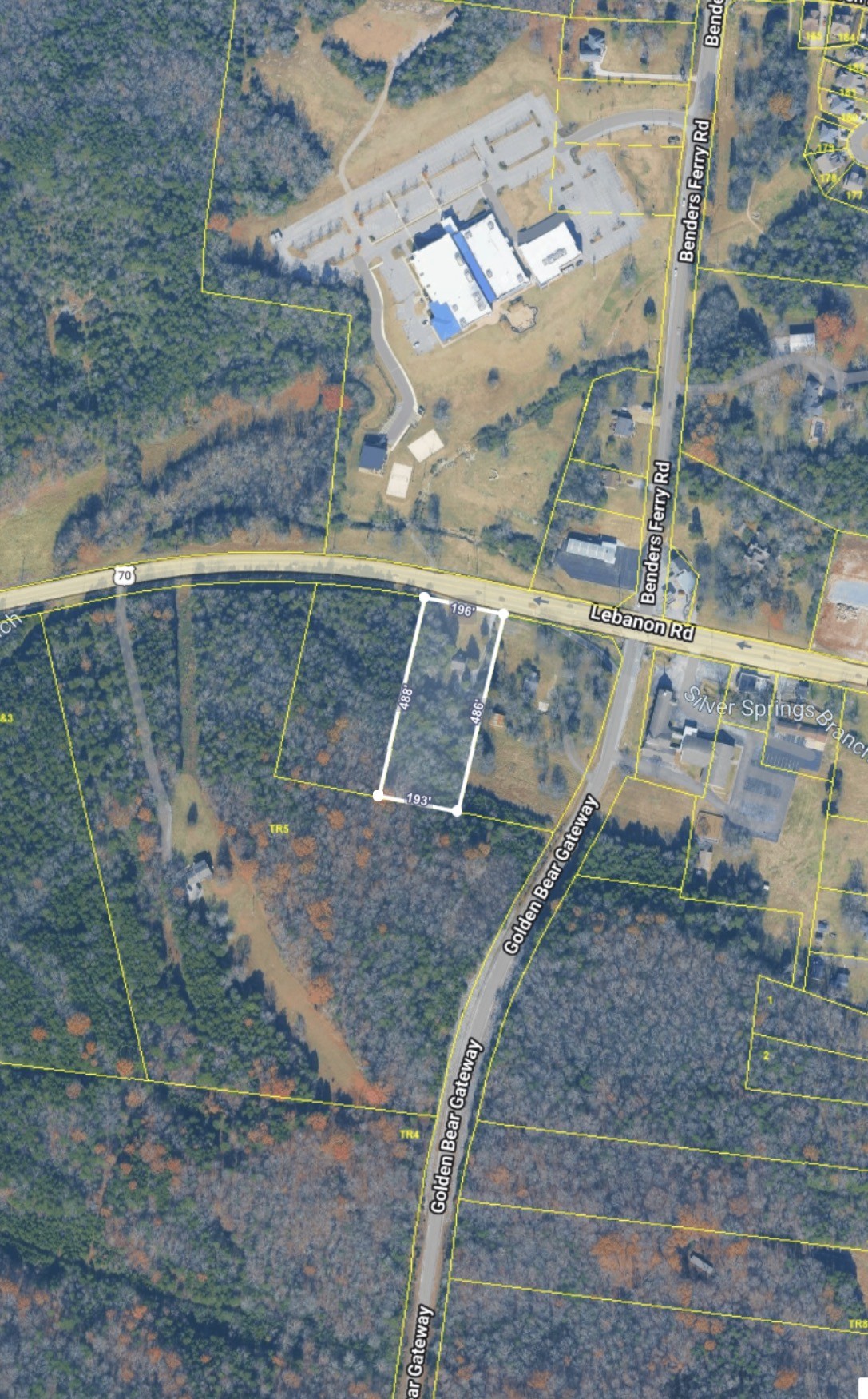 10032 Lebanon Road Mount Juliet, TN 37122 - Photo 16 of 16 a view of a yard in front of the house