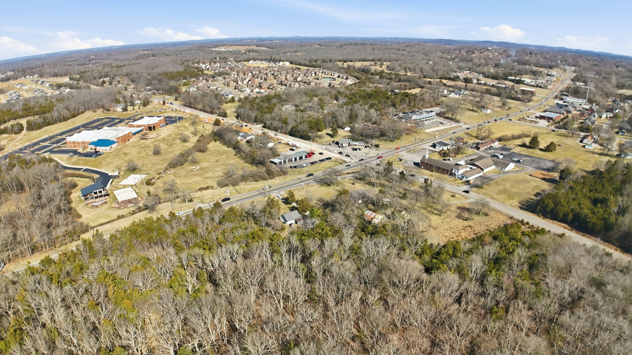 10032 Lebanon Road Mount Juliet, TN 37122 - Photo 10 of 16 an aerial view of residential building with parking space