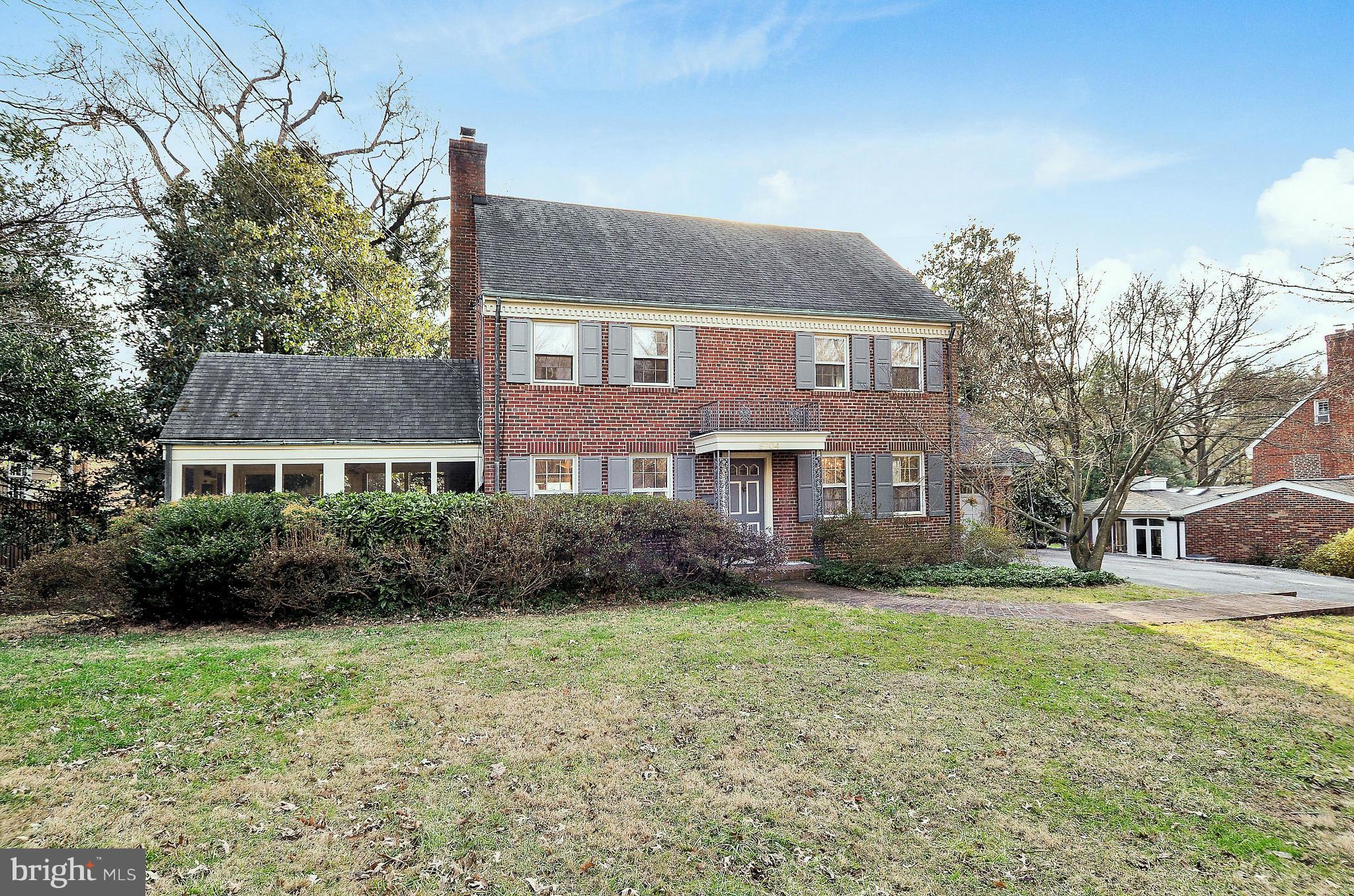 9704 Elrod Road Kensington, MD 20895 - Photo 1 of 30 Stately Brick Colonial