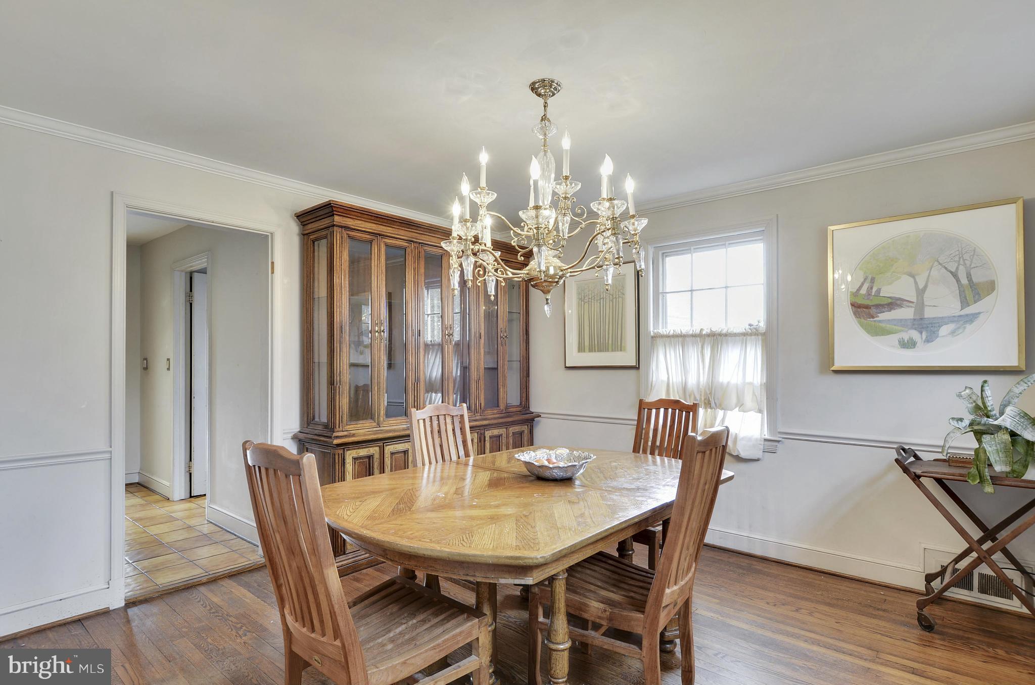 9704 Elrod Road Kensington, MD 20895 - Photo 11 of 30 Formal Dining Room