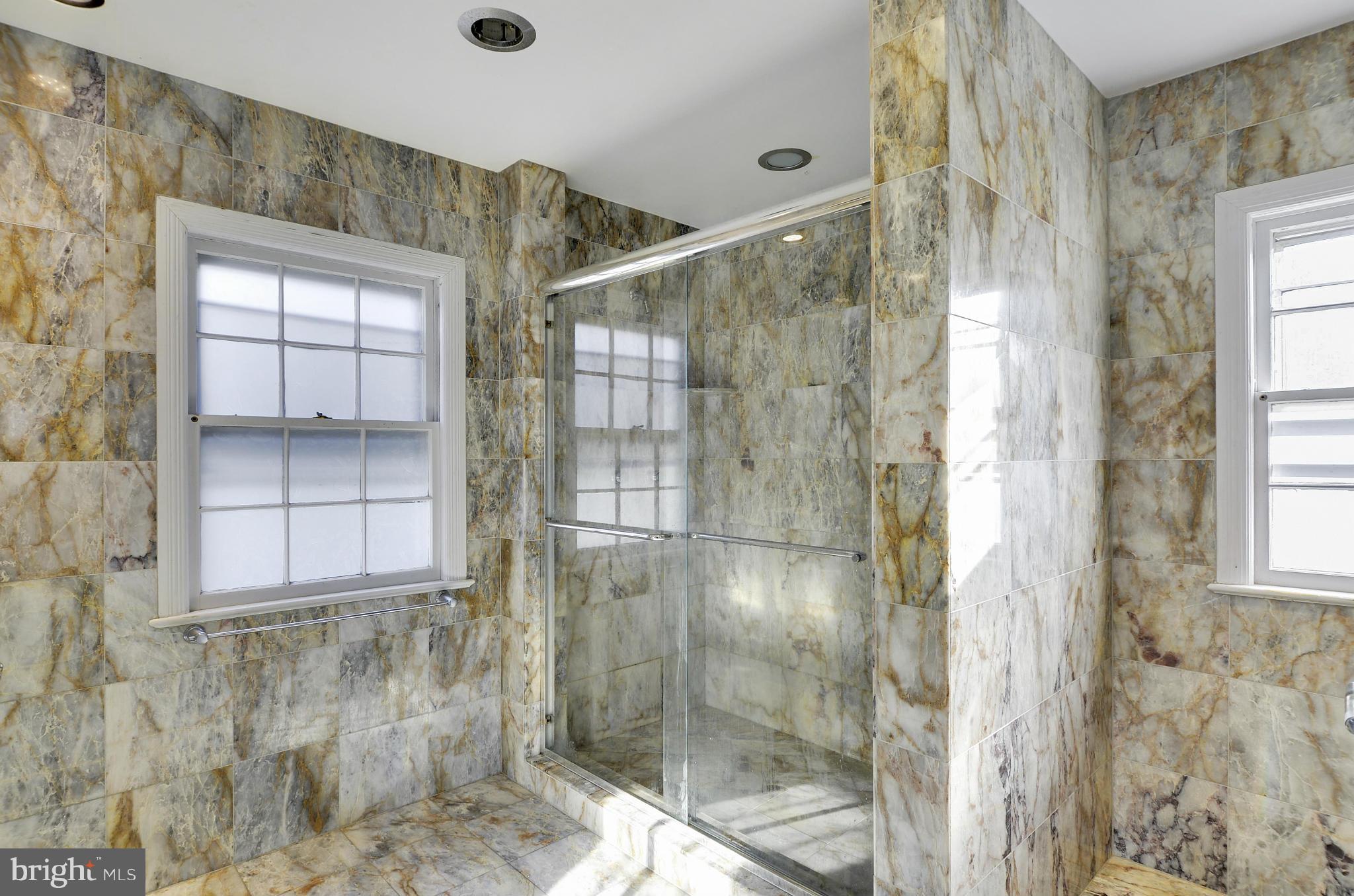 9704 Elrod Road Kensington, MD 20895 - Photo 17 of 30 Marble Master Bathroom