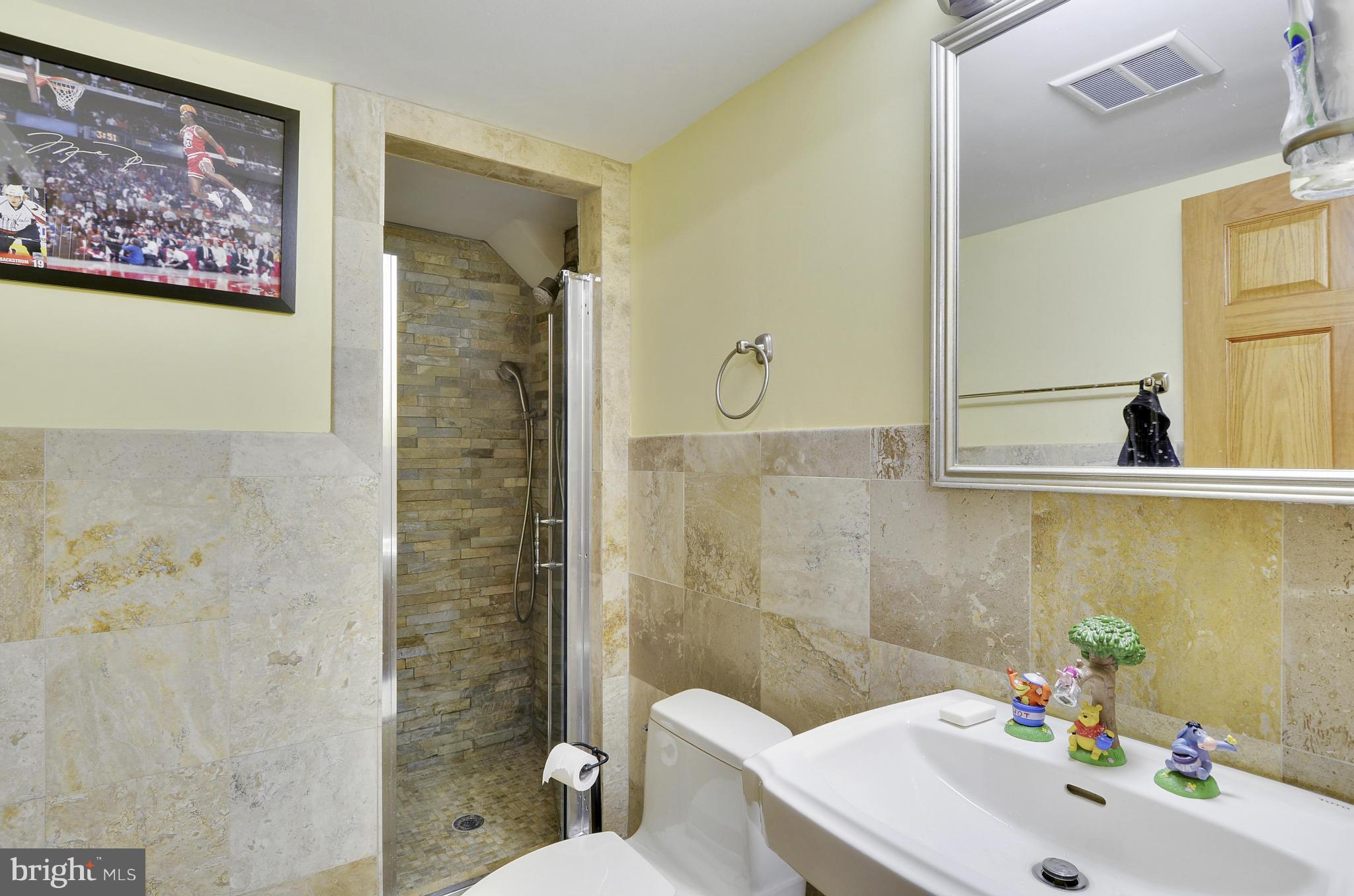 9704 Elrod Road Kensington, MD 20895 - Photo 24 of 30 Beautiful Lower Level Full Bathroom