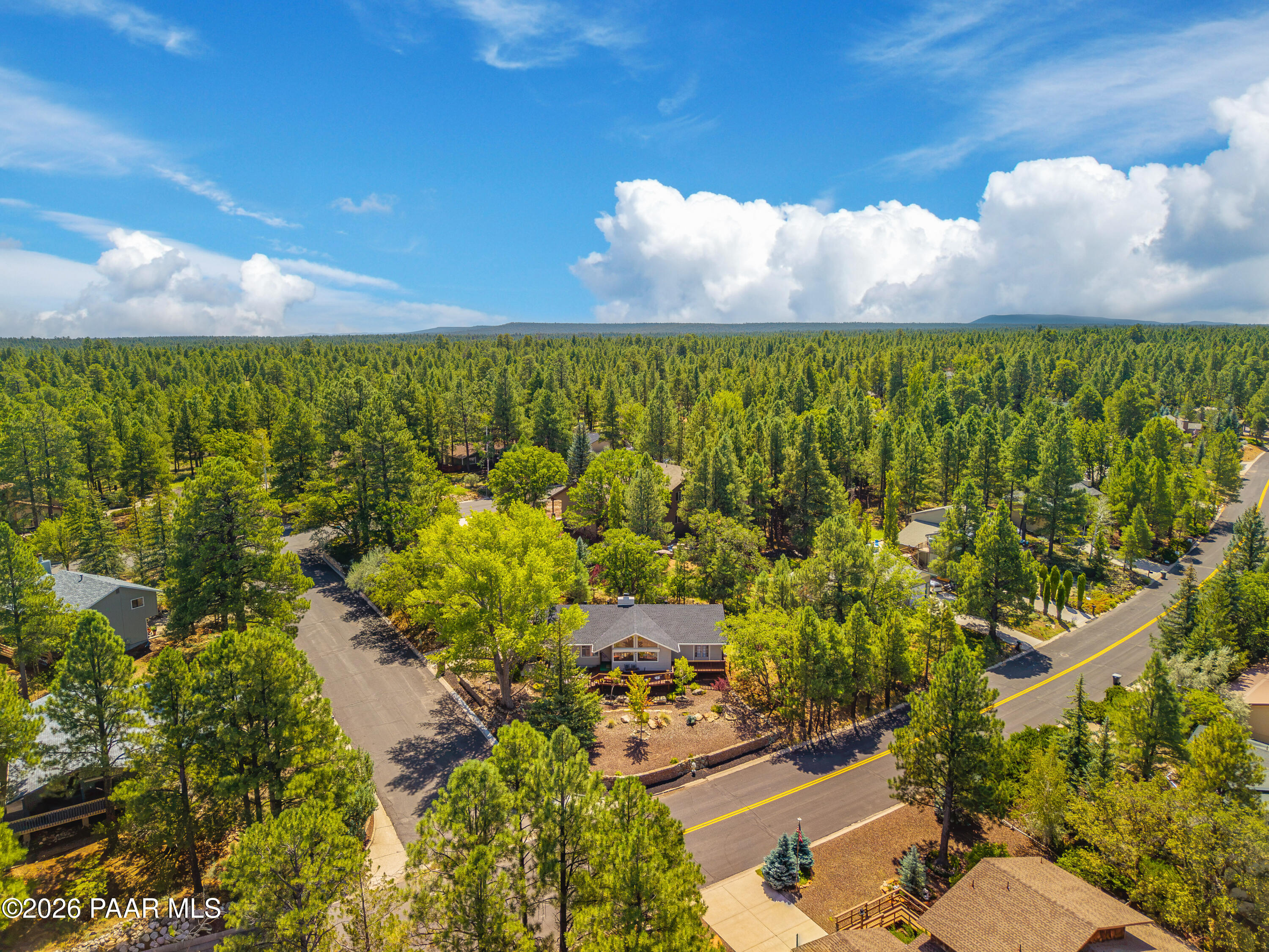 5801 Ridge Drive Flagstaff, AZ 86004 - Photo 33 of 60 Ariel 2