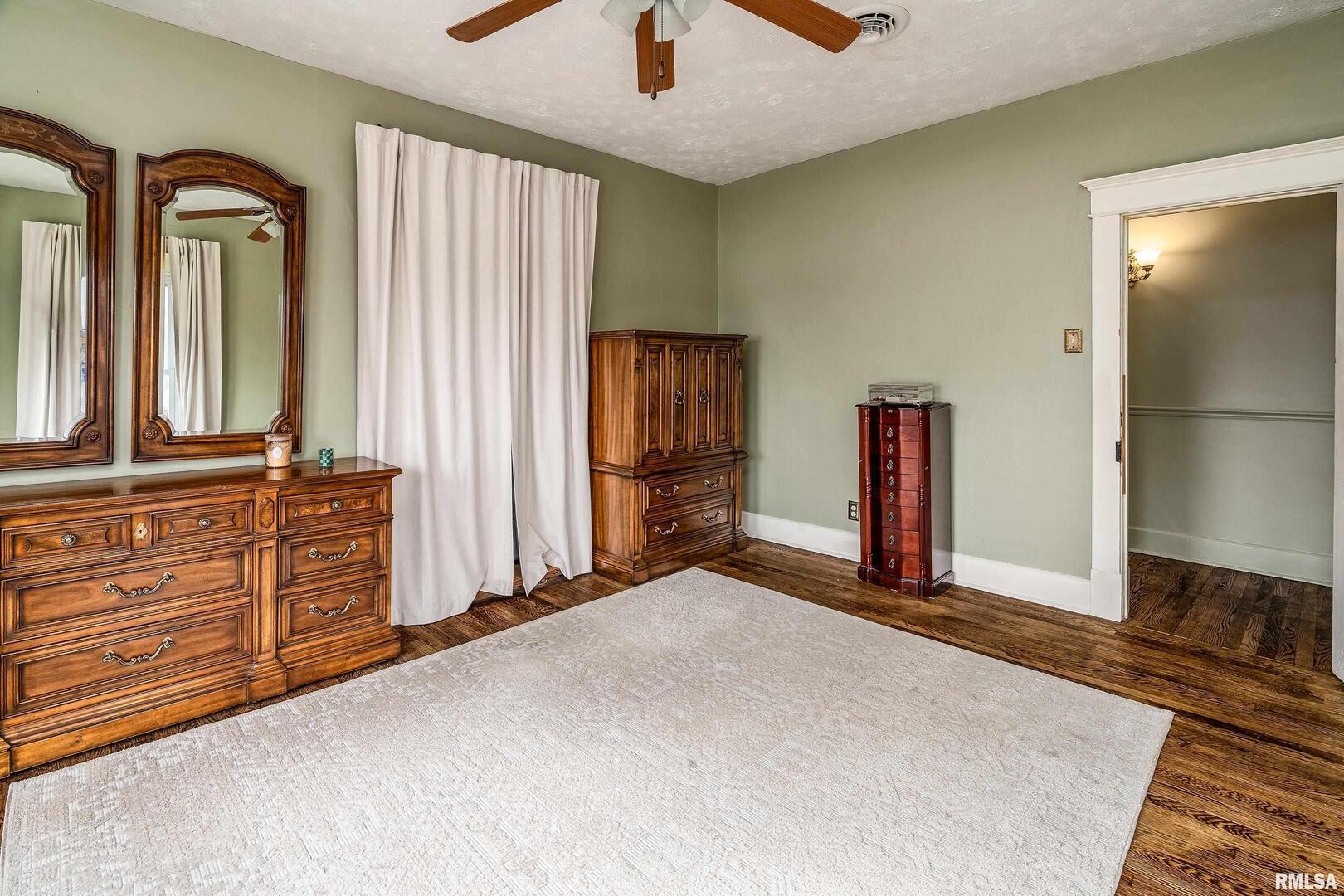 2101 Walnut Street Murphysboro, IL 62966 - Photo 29 of 55 a view of a bedroom with closet and cabinet