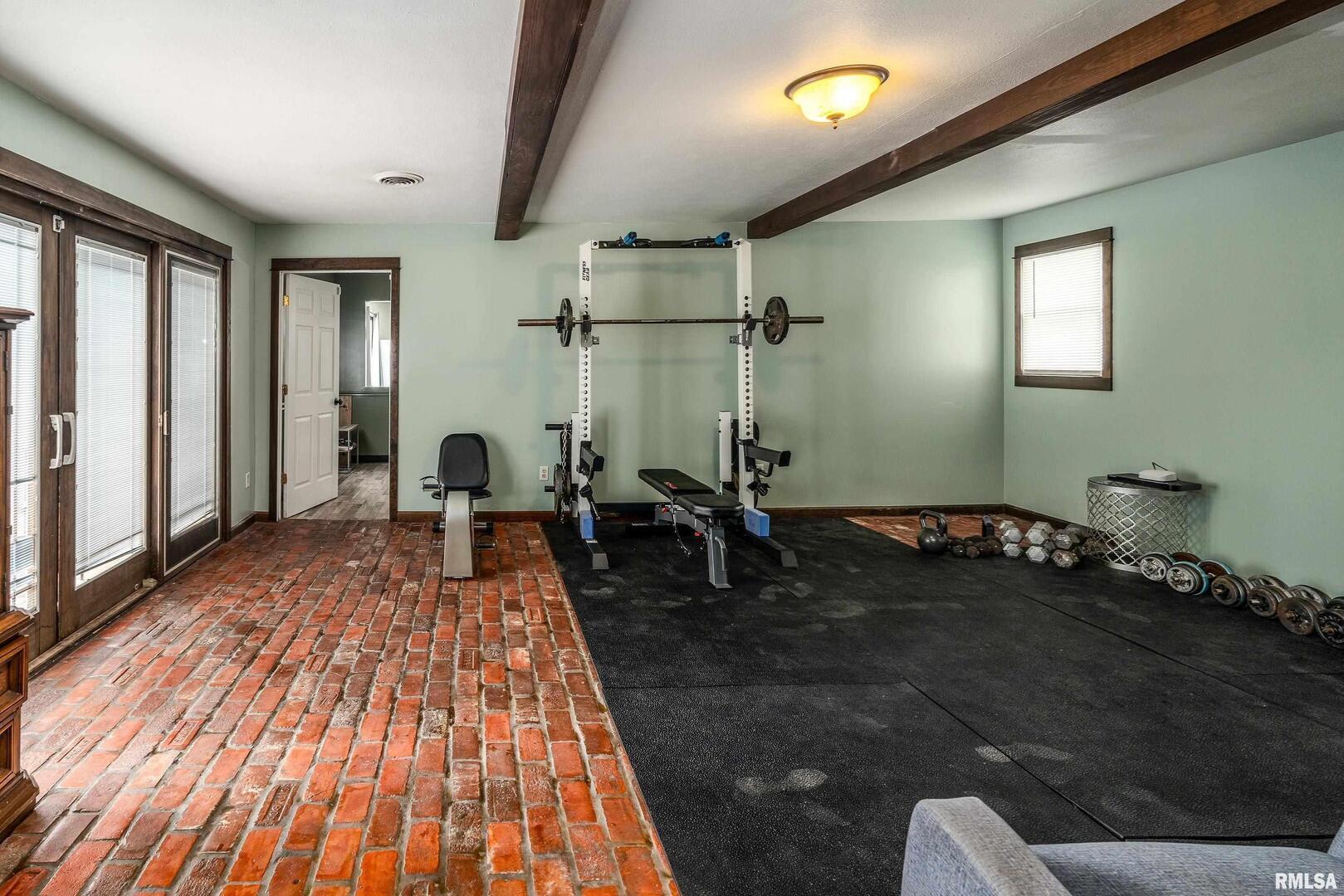 2101 Walnut Street Murphysboro, IL 62966 - Photo 36 of 55 a bed sitting in a room next to a window