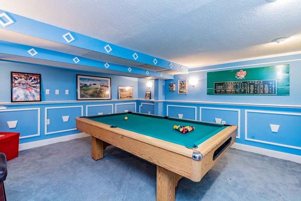 149 Eddy Street Springfield, MA 01104 - Photo 34 of 42 a room with pool table and wall paintings