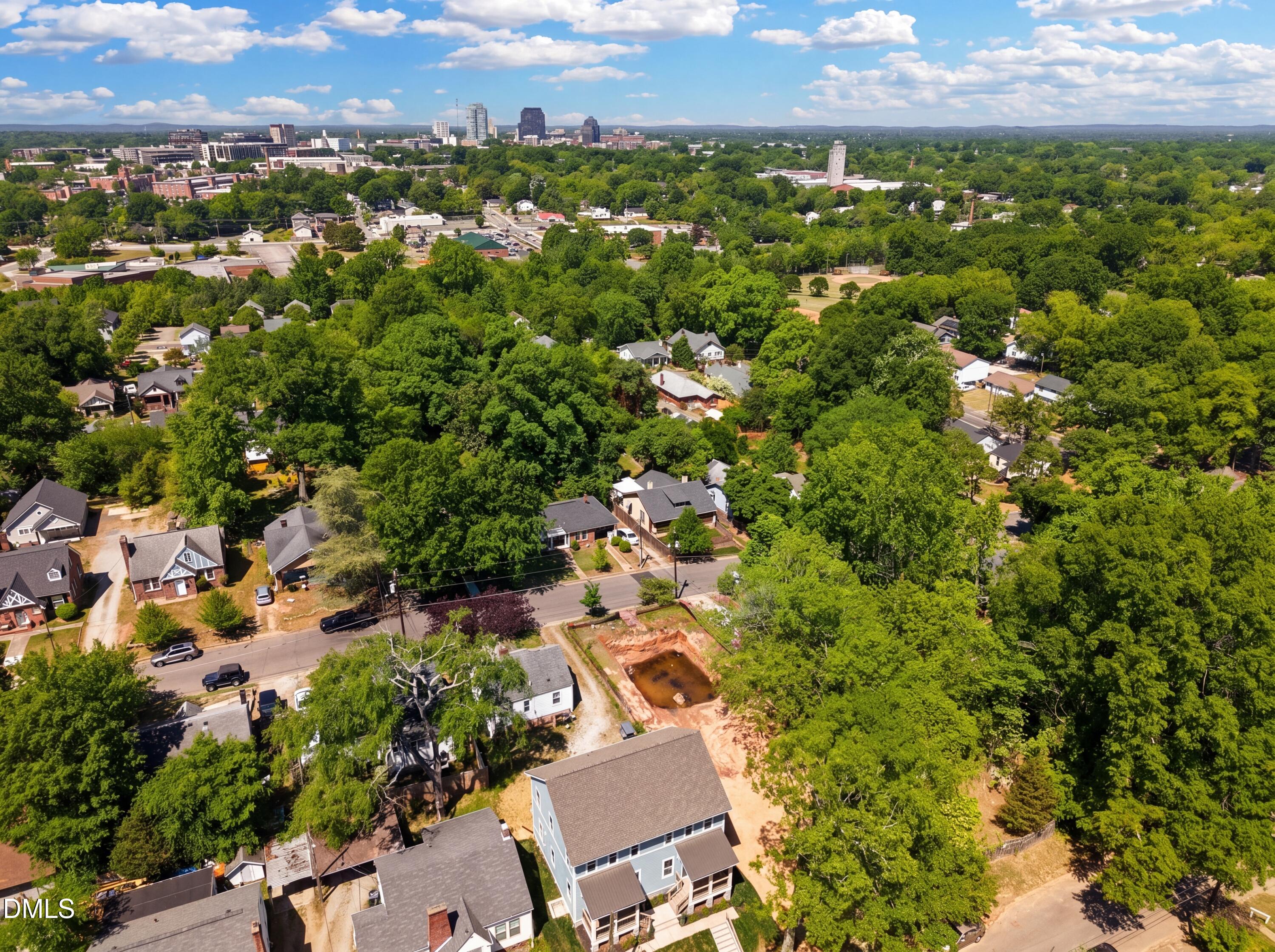 516 North Maple Street Durham, NC 27703 - Photo 8 of 15 an aerial view of multiple house