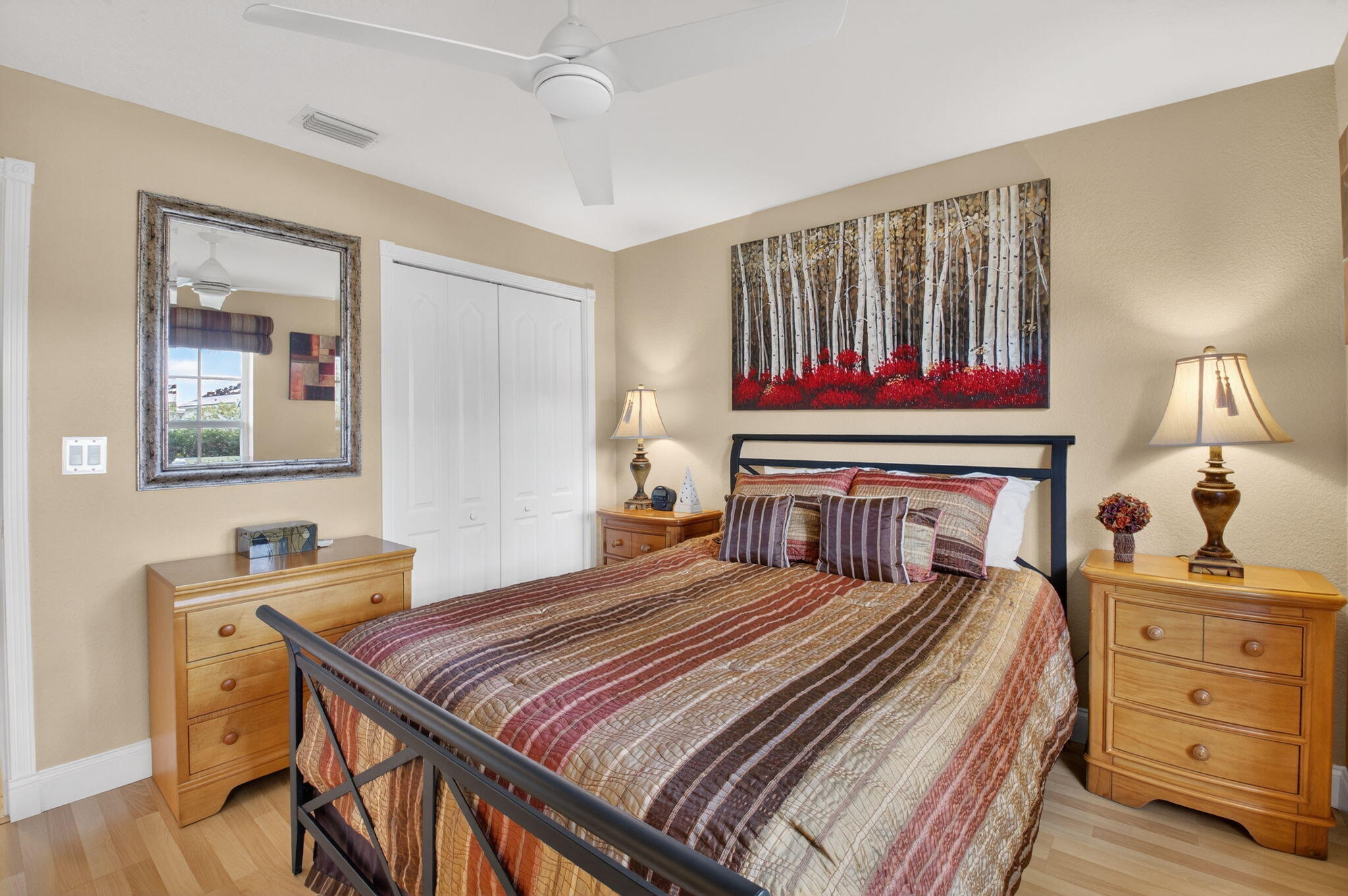 8286 Duomo Circle Boynton Beach, FL 33472 - Photo 33 of 79 a bedroom with a bed and a dresser