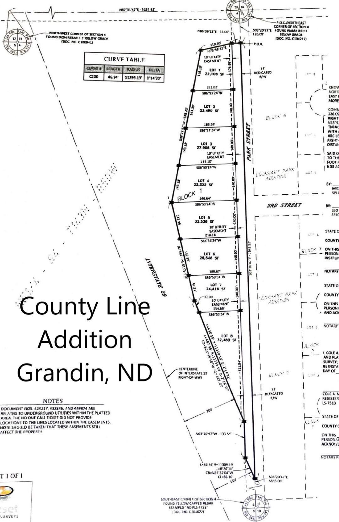 Lot 2 County Line Addition Grandin, ND 58038 - Photo 2 of 5