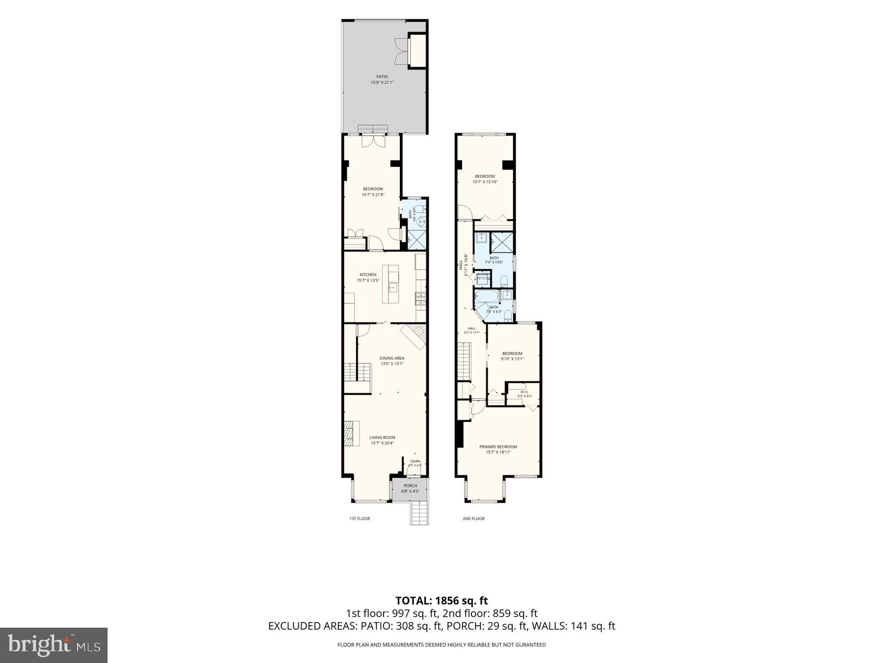 19 R Street Northwest, Unit A Washington, DC 20001 - Photo 35 of 37 Two level floor plan