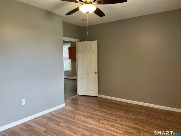wooden floor in an empty room