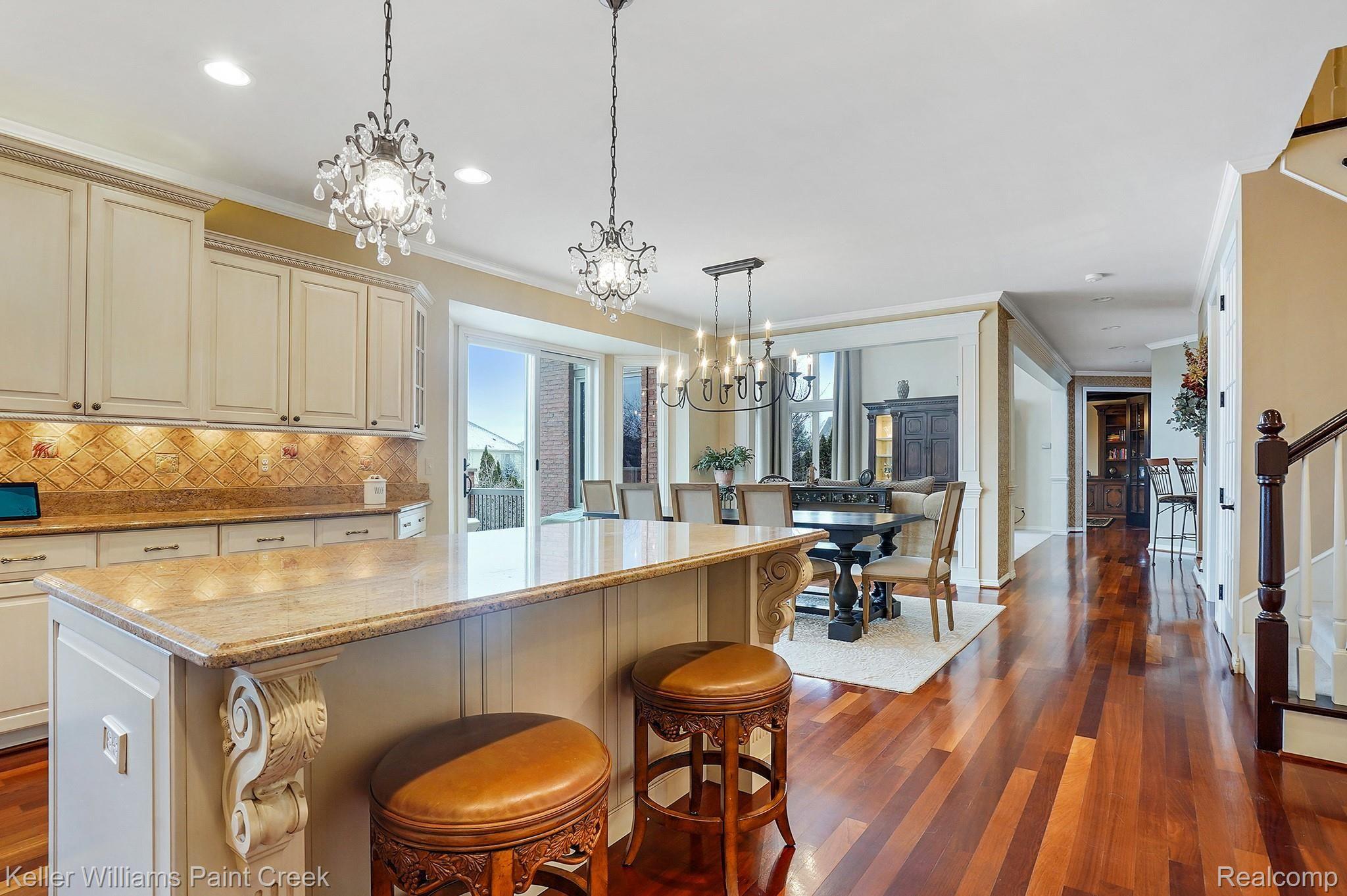 713 Panorama Drive Rochester, MI 48306 - Photo 40 of 77 Huge Island is a perfect workspace to include the whole gang