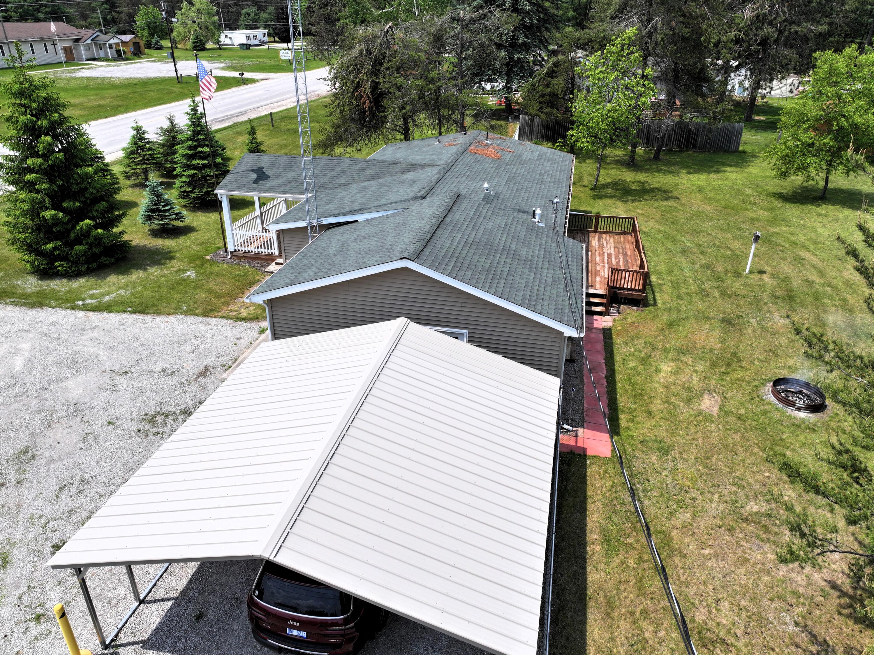 11990 Lake 15 Road Atlanta, MI 49709 - Photo 29 of 33 Roof View