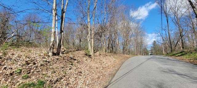 a backyard of a house