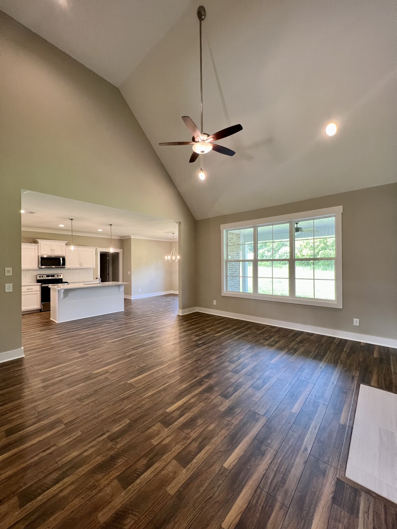 1442 Millstone Creek Road Lascassas, TN 37085 - Photo 10 of 30 a view of an empty room with window and wooden floor