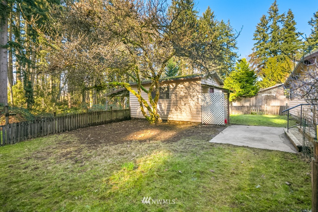 17721 Beall Road Southwest Vashon, WA 98070 - Photo 25 of 35 a view of yard with tree
