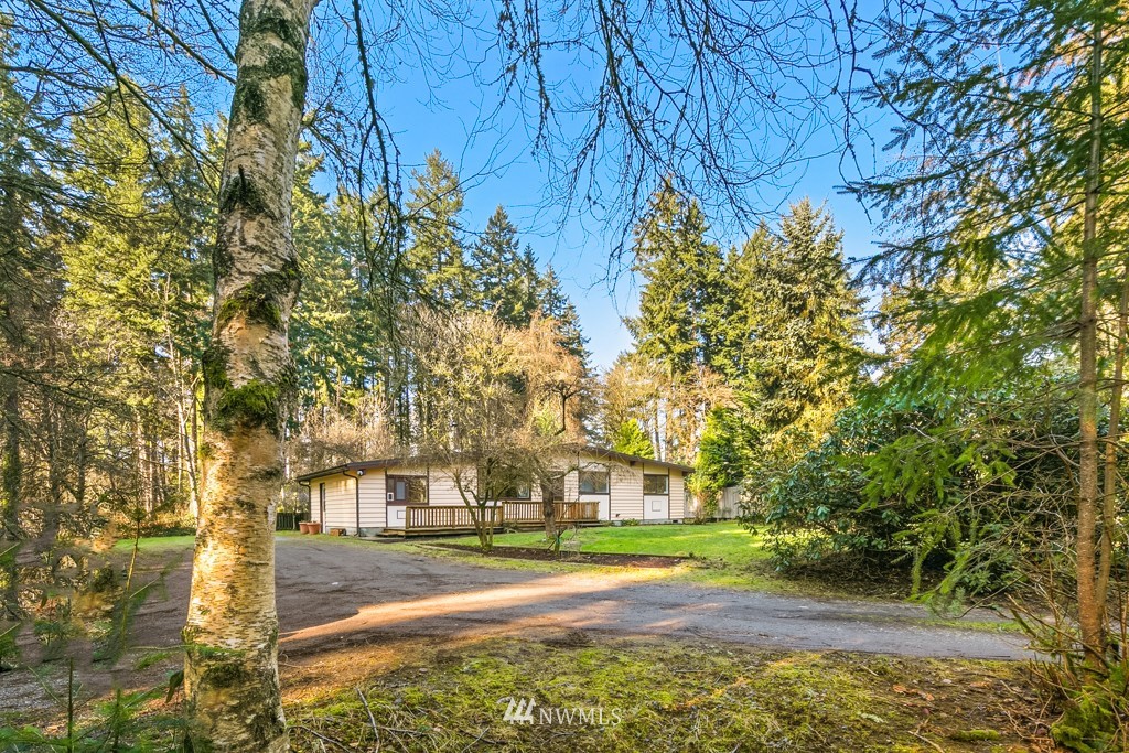 17721 Beall Road Southwest Vashon, WA 98070 - Photo 33 of 35 a view of a yard with plants and trees