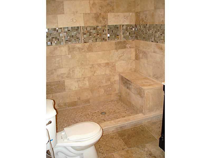 121 Freeport Road Aspinwall, PA 15215 - Photo 13 of 20 Master Bath/Spa. Massive Walk-In Custom Shower w/ Travertine & Glass Inlays