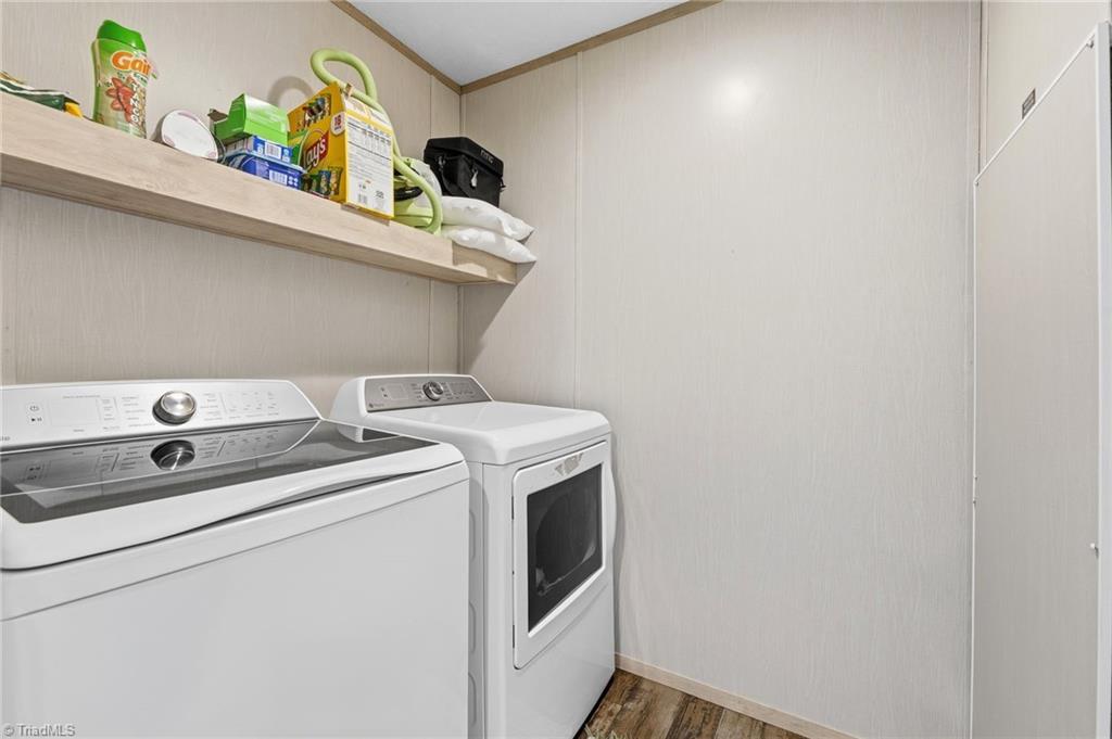 7002 Brooksdale Road Staley, NC 27355 - Photo 17 of 44 Laundry room