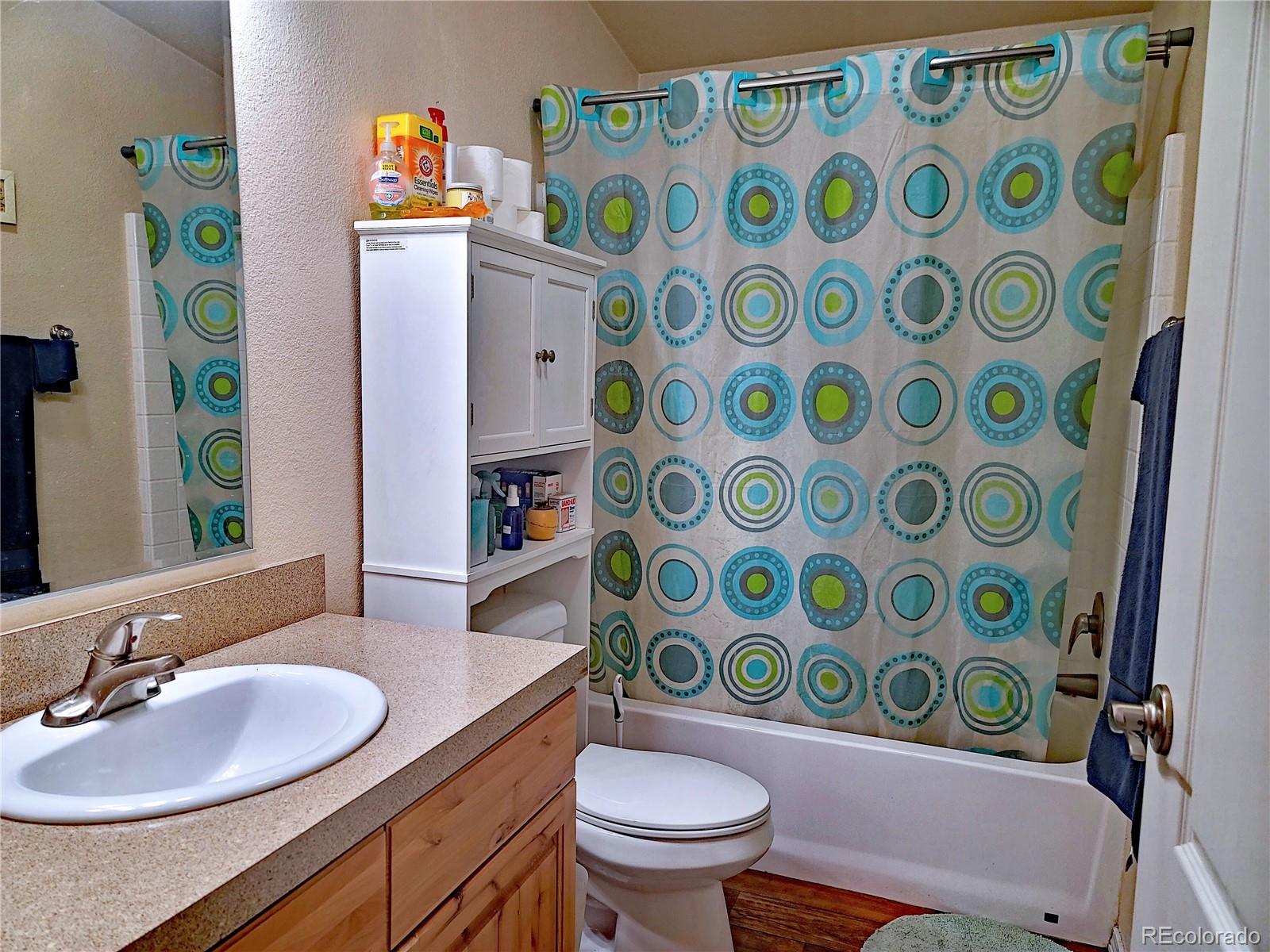 2252 White Tail Road, Unit 2 San Luis, CO 81152 - Photo 20 of 44 a bathroom with a sink toilet and a mirror