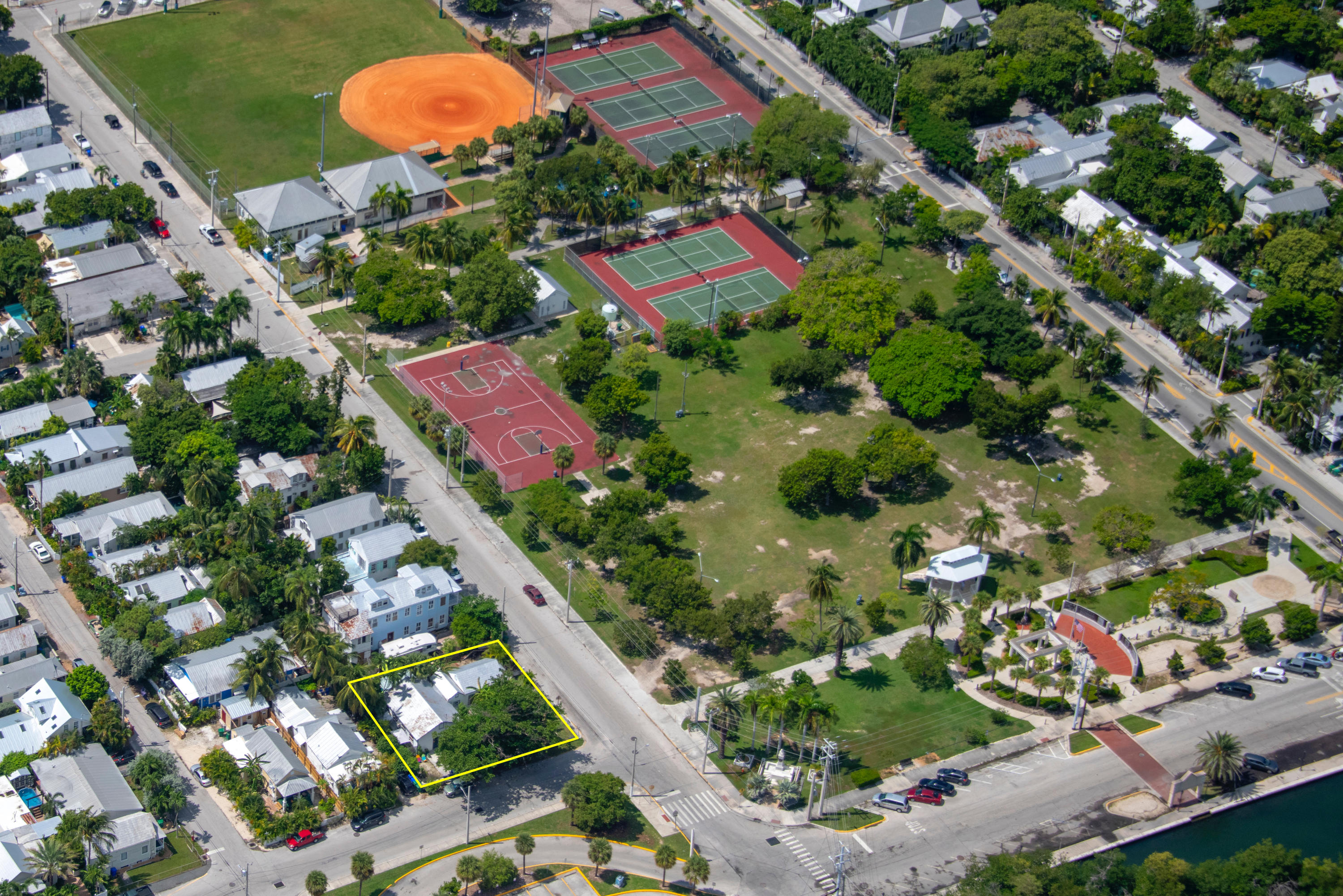 1438 Virginia Street Key West, FL 33040 - Photo 30 of 37 an aerial view of a house