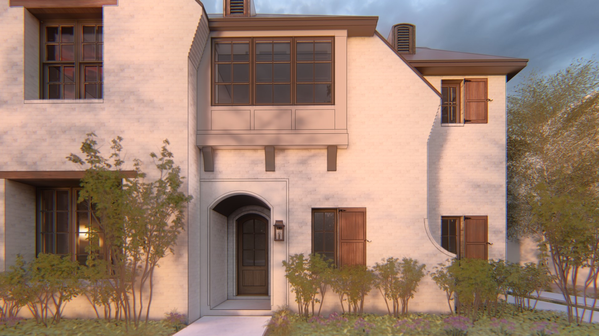 3632 Locke Lane Houston, TX 77027 - Photo 3 of 8 ...arranged thoughtfully over 2 1/2 floors blends the look and feel of a fine English manor with...