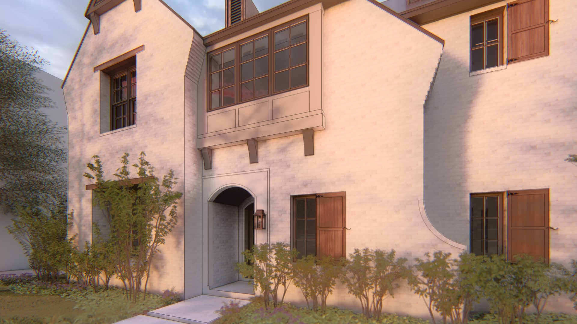 3632 Locke Lane Houston, TX 77027 - Photo 4 of 8 ...modern scale and exterior and interior design elements that promote luxury and privacy through expert execution and quality of materials.