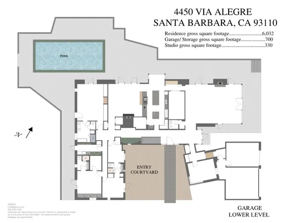 $9,250,000 | 4450 Via Alegre, Santa Barbara, CA 93110